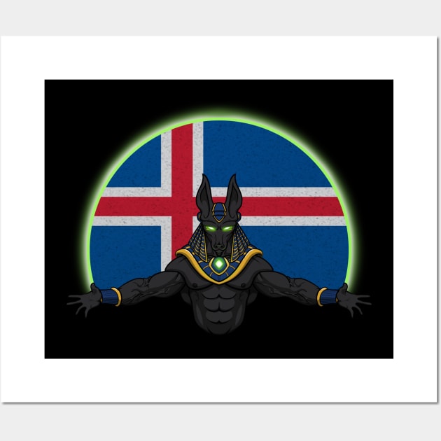 Anubis Iceland Wall Art by RampArt